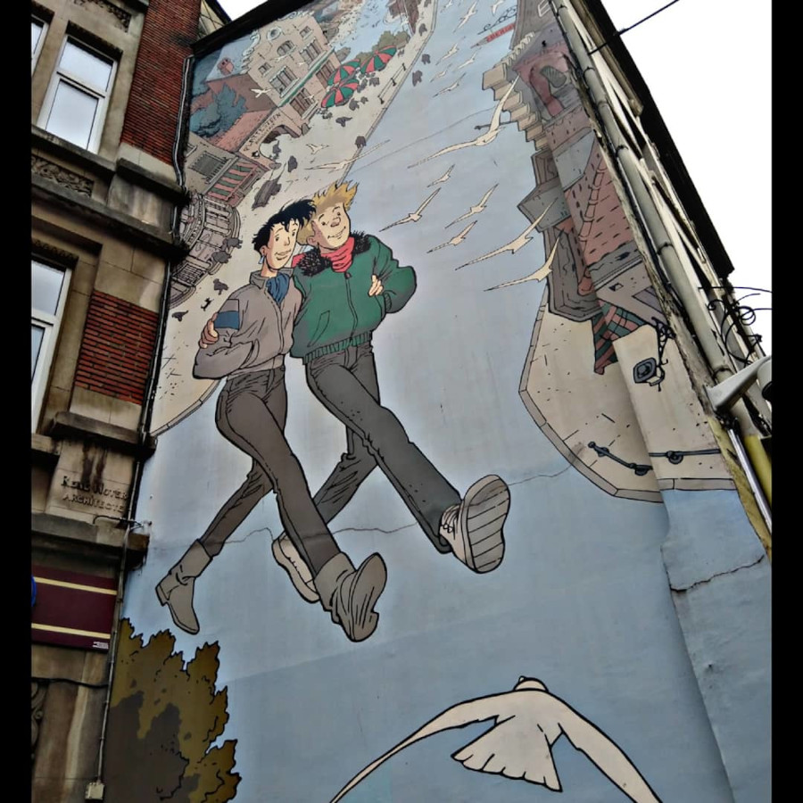 Muraali Brysselissä